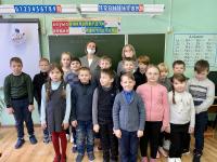 ВФСК ГТО классный час в сельской школе Панино