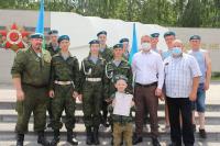 2 августа на Монументе Славы г. Фурманов состоялся митинг, посвященный Дню Воздушно-десантных войск России