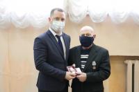 В Фурманове медалью «35 лет ликвидации аварии на Чернобыльской АЭС» наградили ликвидаторов катастрофы